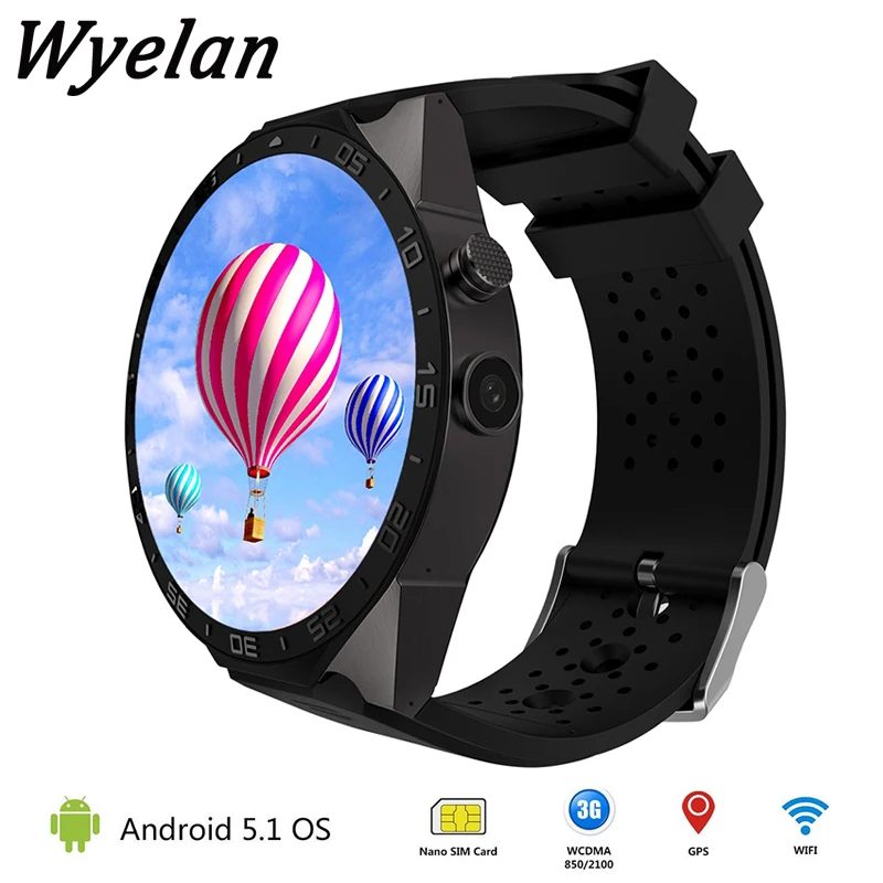 Android 5 1 ОС Смарт часы Электроника android 39 дюймов mtk6580 SmartWatch телефон Поддержка 3G wifi nano