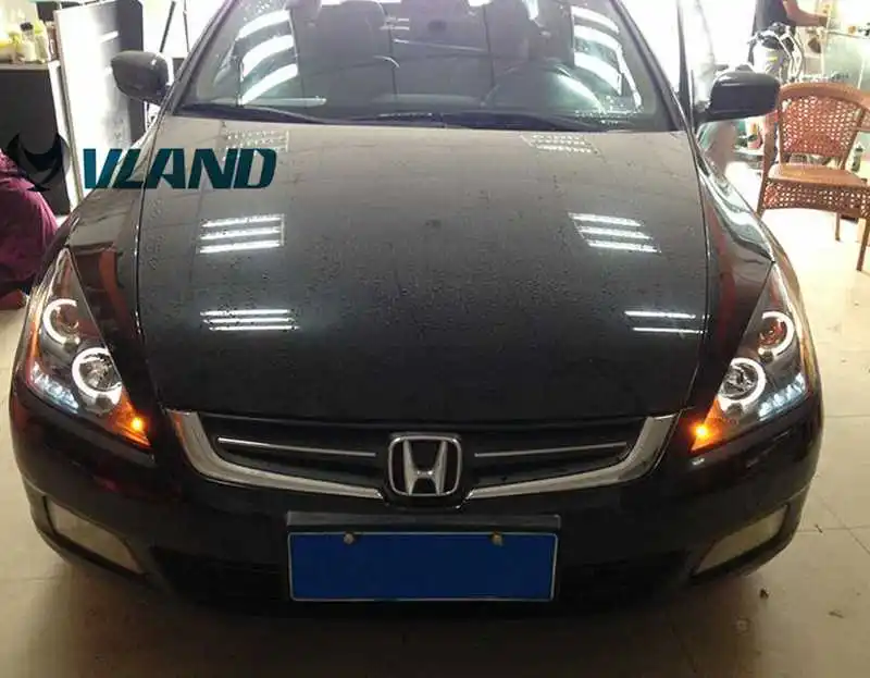Производитель VLAND для автомобильной фары Accord светодиодный фонарь 2003 2007 головной