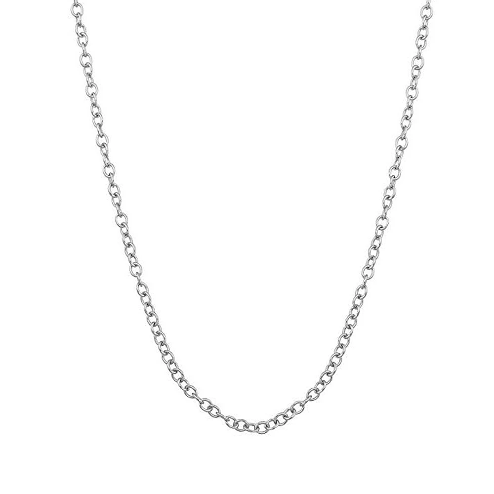 Нержавеющая сталь посеребренные ожерелья с цепочкой для изготовления ювелирных