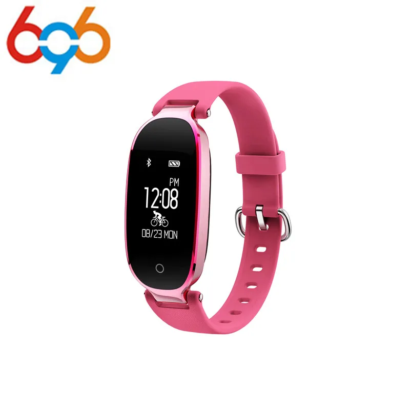 696 S3 Bluetooth водонепроницаемые Смарт часы Модные женские монитор сердечного ритма
