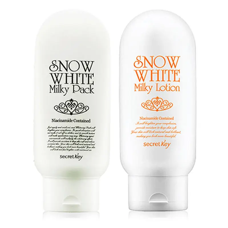 SECRET KEY белоснежная упаковка 200 мл + лосьон 120 г уход за кожей лица увлажняющий