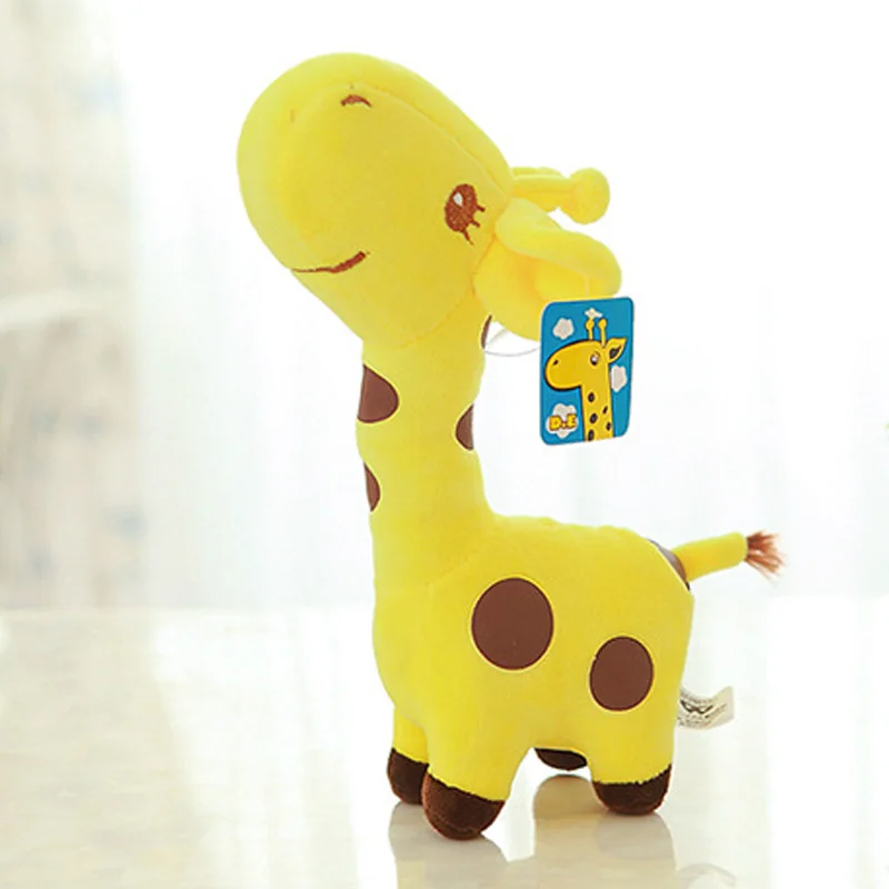 1pcs7&quot18cm so Cute Baby Toys Rainbow Giraffe Plush Dolls For Kids Brinquedos kawaii gift for your friends on 7 Colors | Игрушки и