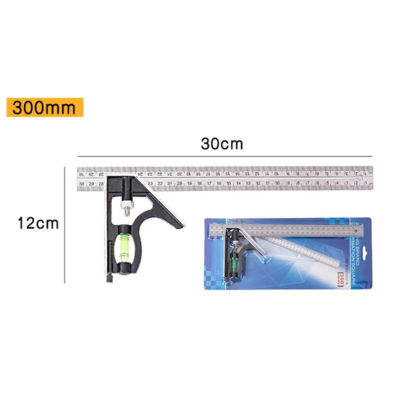30 см угловой угол Линейки Линейка Регулируемый Многофункциональный