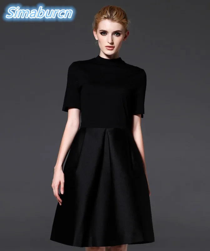 Платье женское летнее повседневное однотонное без рукавов с о вырезом из хлопка