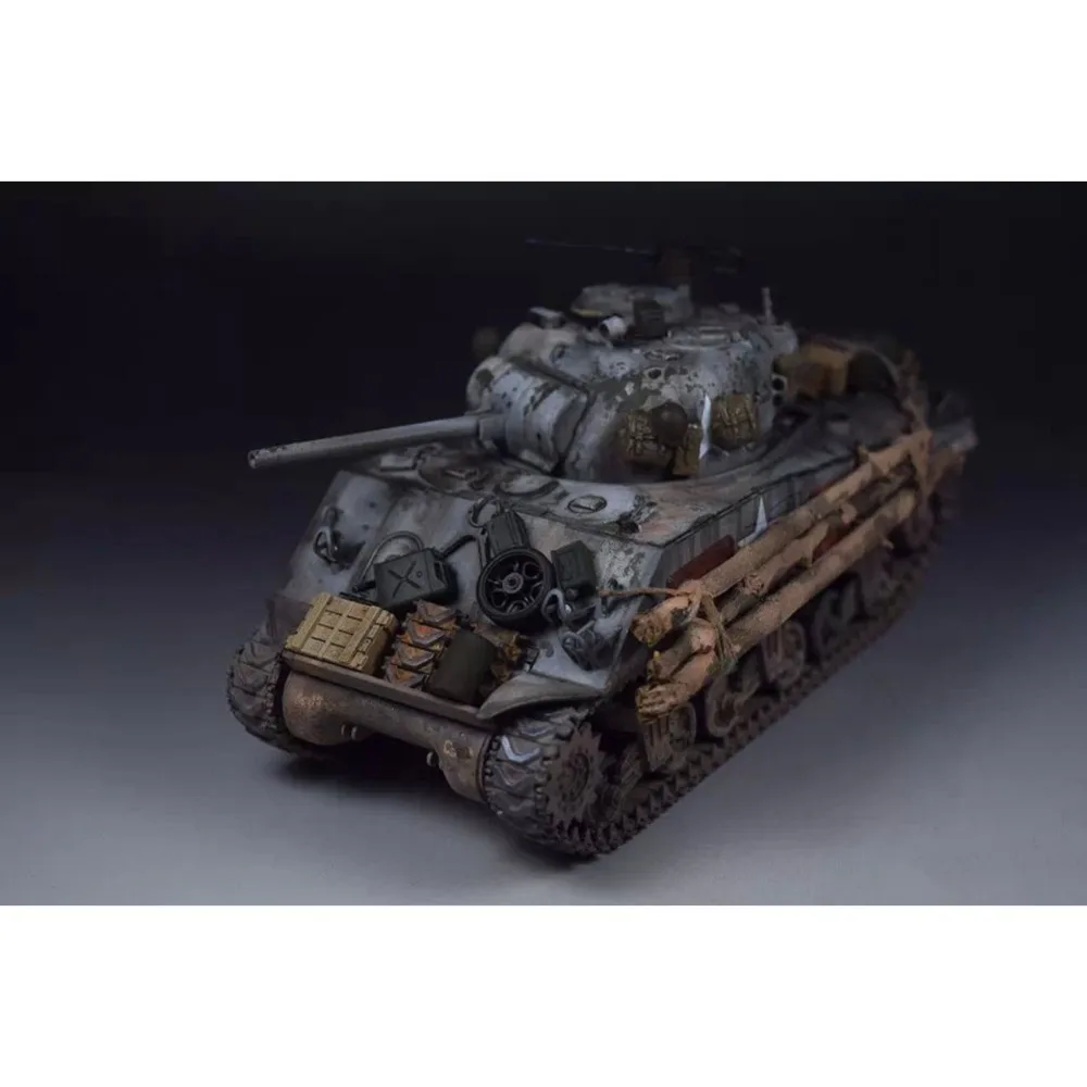 Бак среднего размера OHS tiiya 35250 1/35 US M4A3 Sherman 75 мм пистолет поздней версии