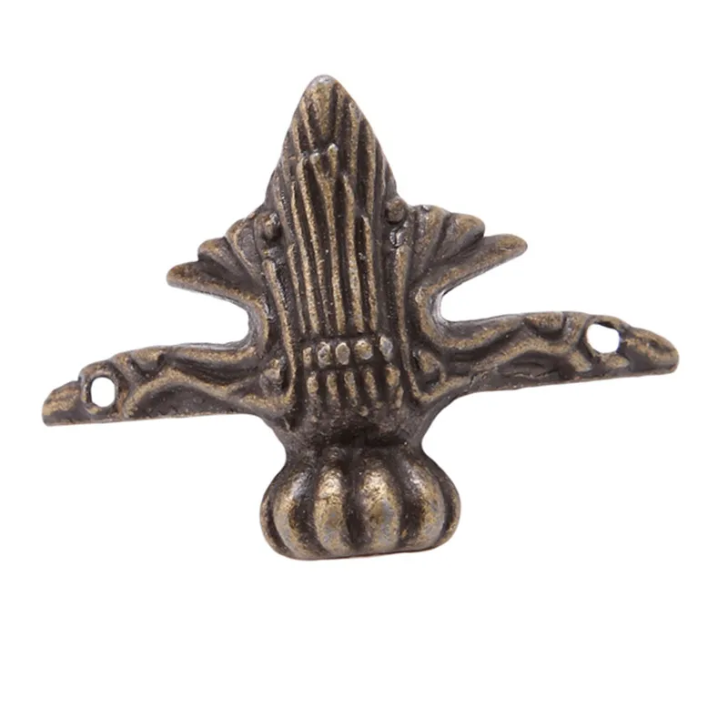 4 шт./компл. антикварная бронзовая латунь ювелирное изделие деревянная
