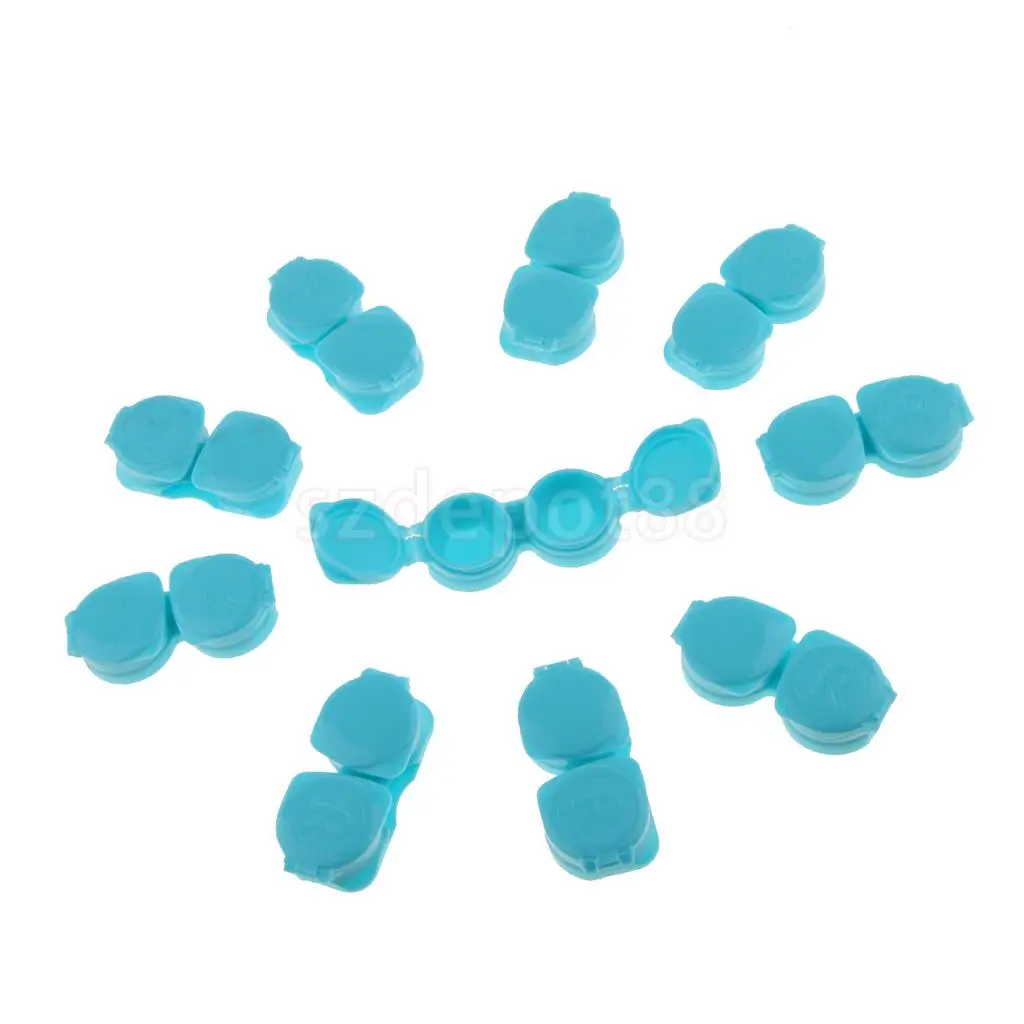 10 шт./упаковка мини чехол для контактных линз|contact lens|contact lens box casecontact travel case |