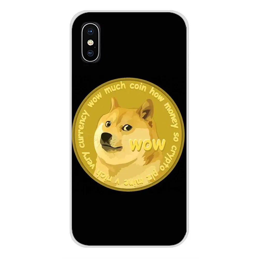 Аксессуары чехол для телефона Doge Dollar Meme Mone Art Apple iPhone X XR XS MAX 4 4S 5 5S 5C SE 6 6S 7 8 Plus ipod touch