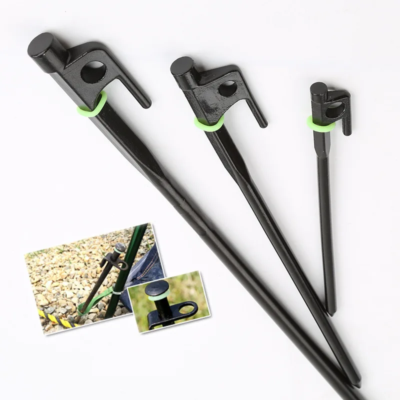 50 шт./упак. зеленый цвет кемпинга ногтей Ночное видение светящееся кольцо круглый