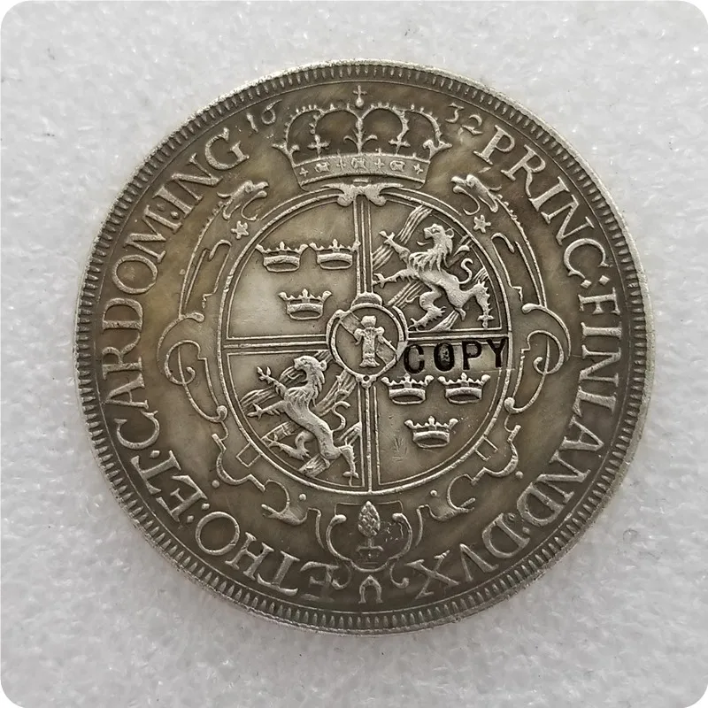 1632 Немецкий 1 Талер монета копия памятных монет-Реплика монет медали