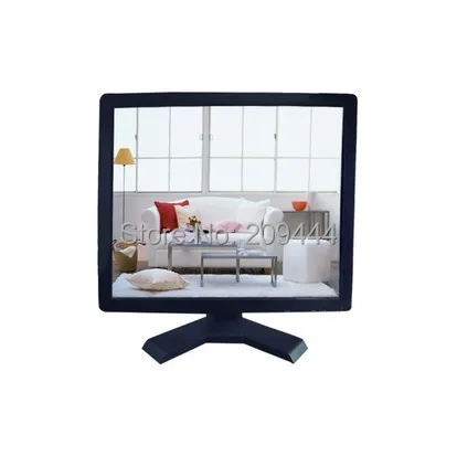 CCTV наблюдения 19 дюймов TFT LCD пластиковый корпус монитора HDMI/VGA/BNC/AV порт для камеры