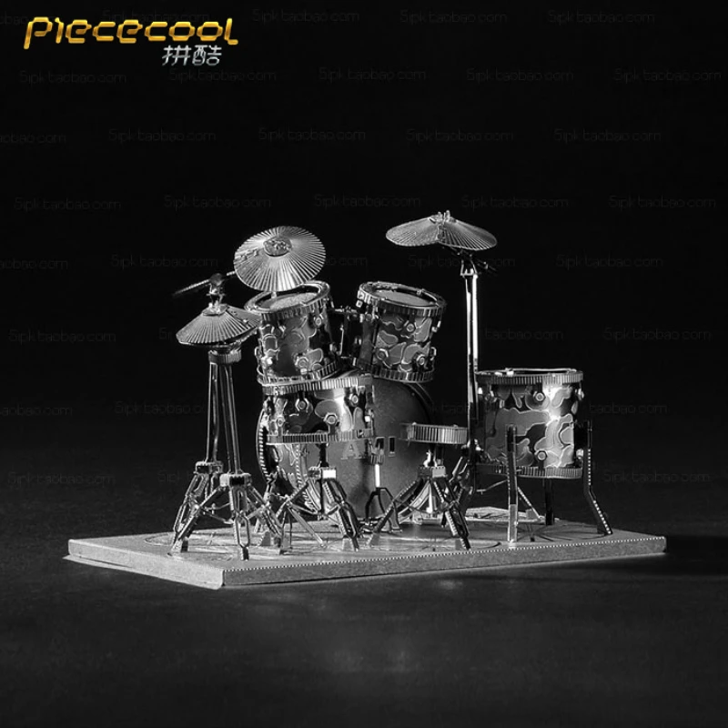Piececool набор барабанов модель игрушки головоломка меаллическая сборка