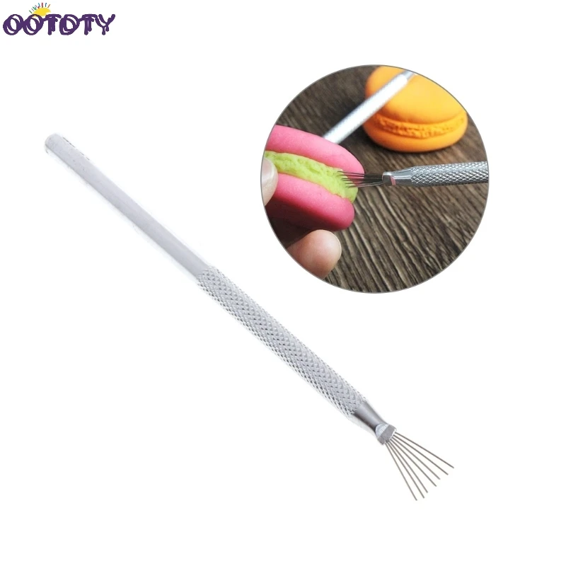 7 pin глиняная скульптура тыкать иглы стальная проволочная щетка для