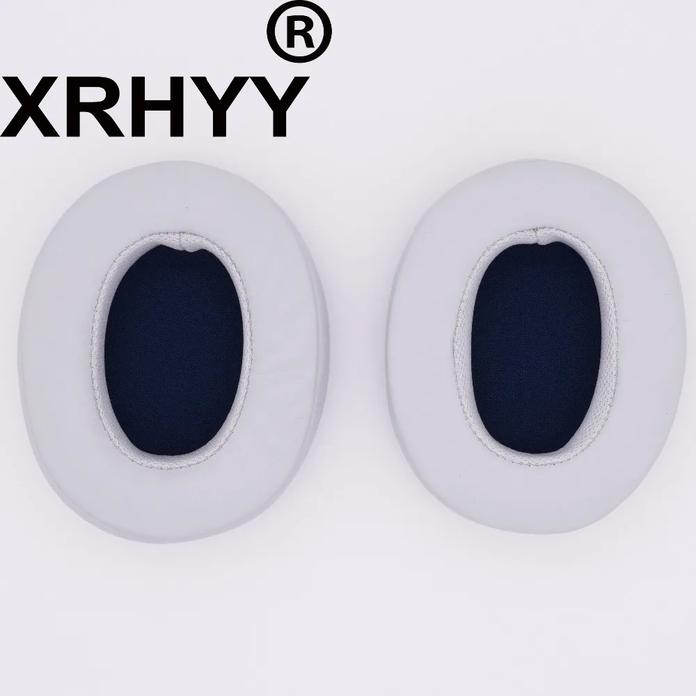 XRHYY белые сменные амбушюры, амбушюры, подушки из пеноматериала, кожаный чехол для Skullcandy Hesh3, Hesh 3, беспроводные наушники