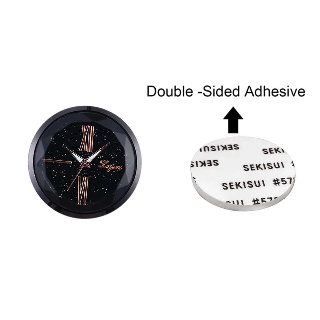 2020 Прямая поставка Автомобильные украшения электронный счетчик часы для