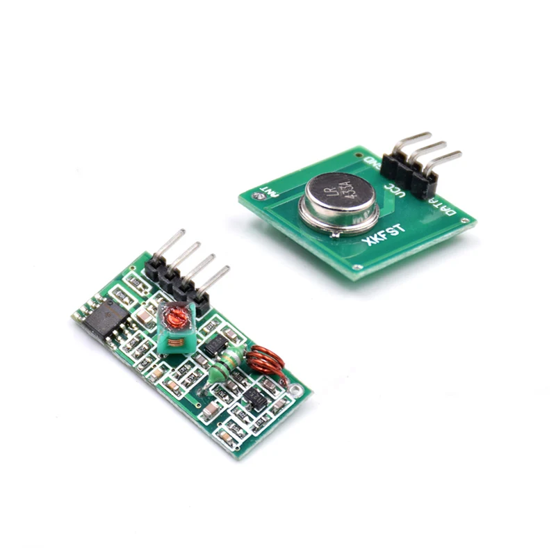 

10pcs /LOT 433Mhz RF transmitter and receiver kit Project Drop