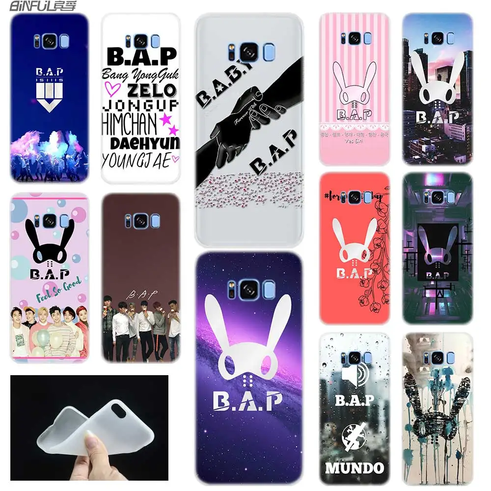 Мягкий силиконовый чехол для Samsung S30 S20 S11 S10 S9 S8 Plus lite 11e 10e Uitra S7Edge B.A.P|Бамперы| |