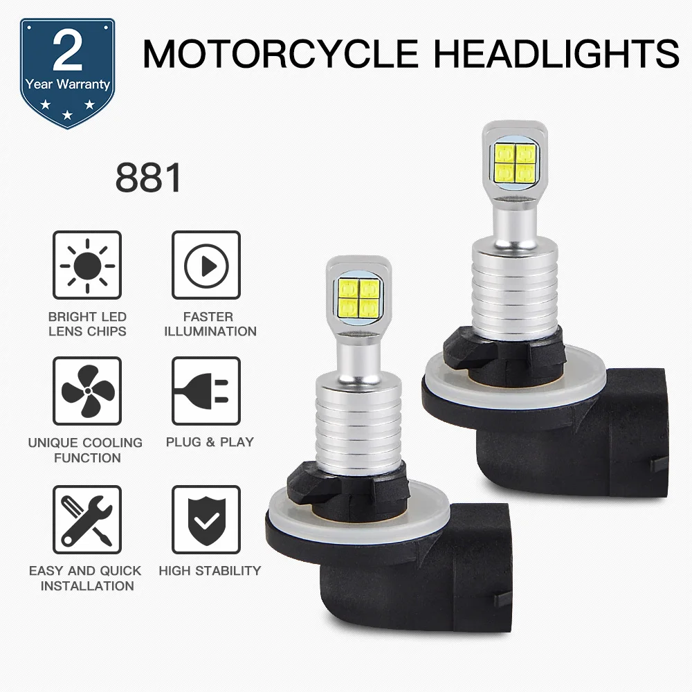Налобный фонарь NICECNC 881 светодиодный для Harley Davidson Touring Electra Glide Police Standard
