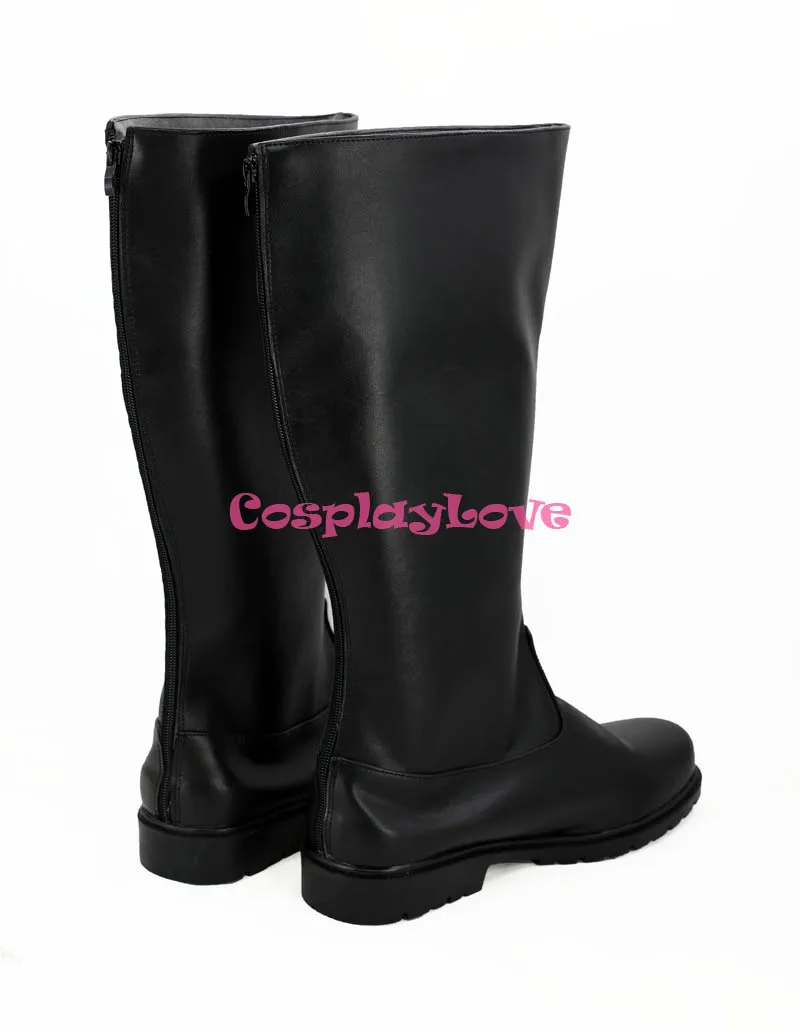 Han Solo Black Cosplay Shoes Boots Newest Custom Made For Hallowee Christmas CosplayLove | Тематическая одежда и униформа