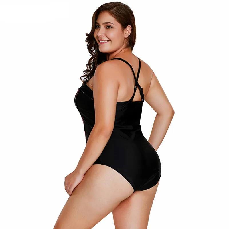 Цельный купальник женский цветочный принт цельный купальный костюм монокини