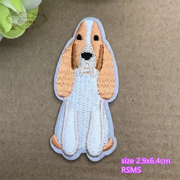 Новое прибытие 10 шт нарисованные детеныши животных вышитые патчи железные на с