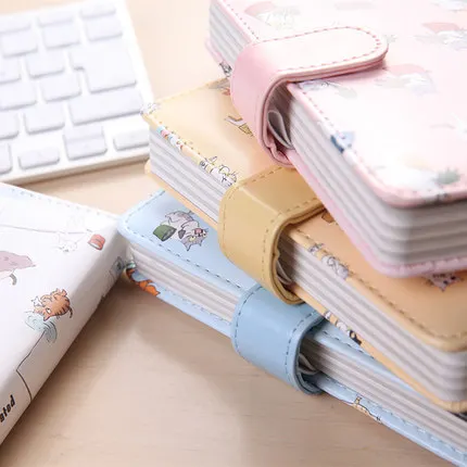 Блокнот с магнитной застежкой Стильный блокнот для дневника 50 к цветными