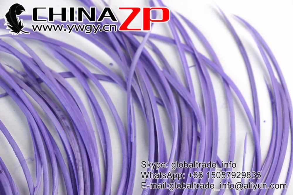 Специализированные перья CHINAZP поставщик 20 25 см (8 10 дюймов) ручная сборка лаванды