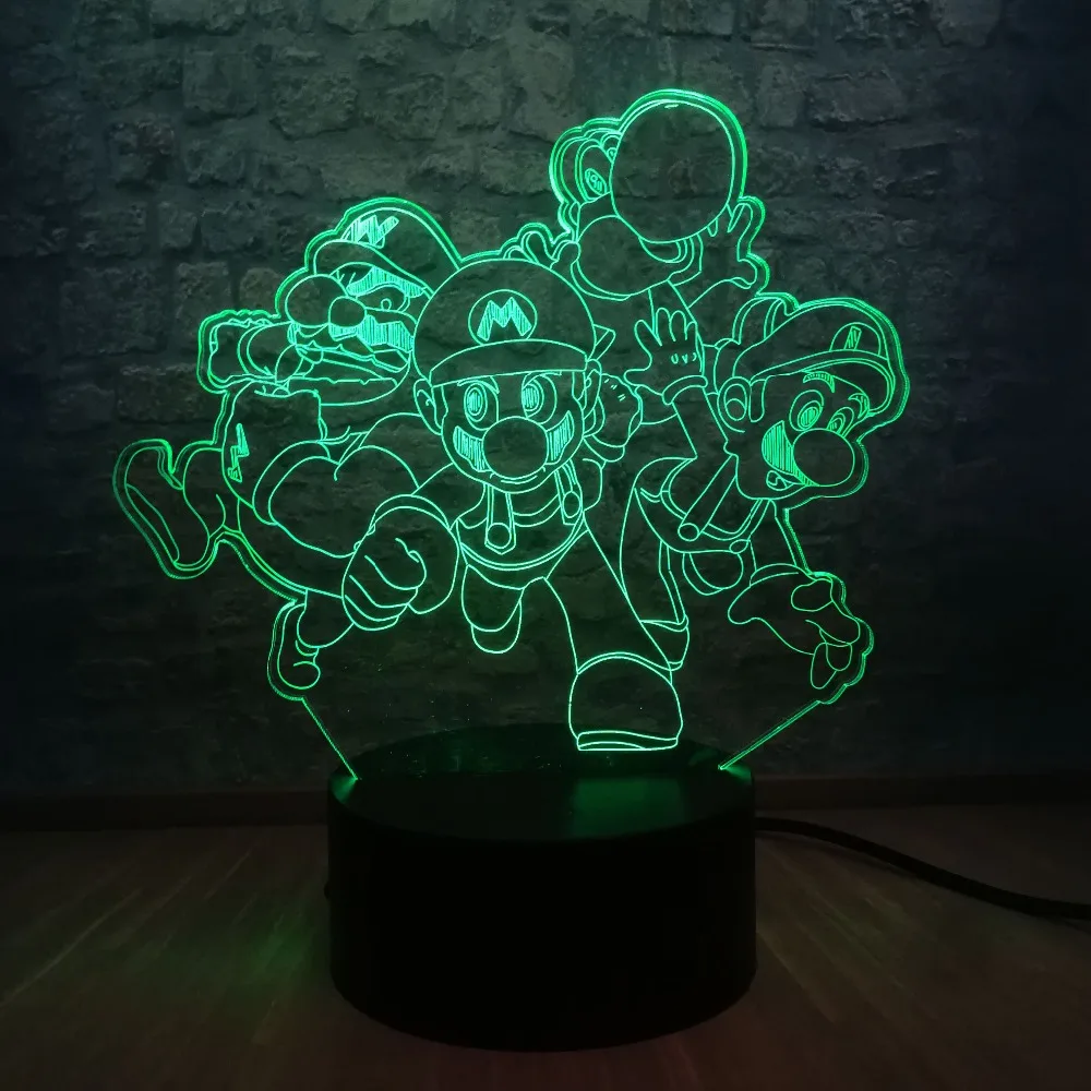 Marvel Мстители Легенда 3D Искусство маска Железного человека иллюзия RGB лампа 7 цветов раздевалка декор стол ночник Рождественский подарок детская игрушка