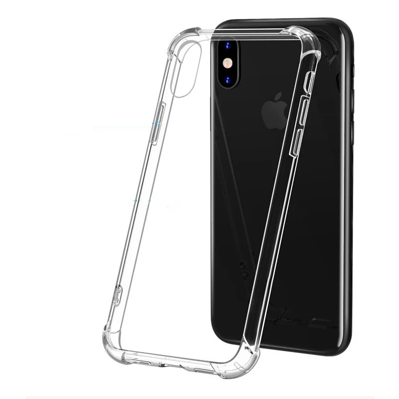 Силиконовый чехол для телефона air bag anti fall мобильный телефон iPhone 6 6s 7 8 splus x xs max