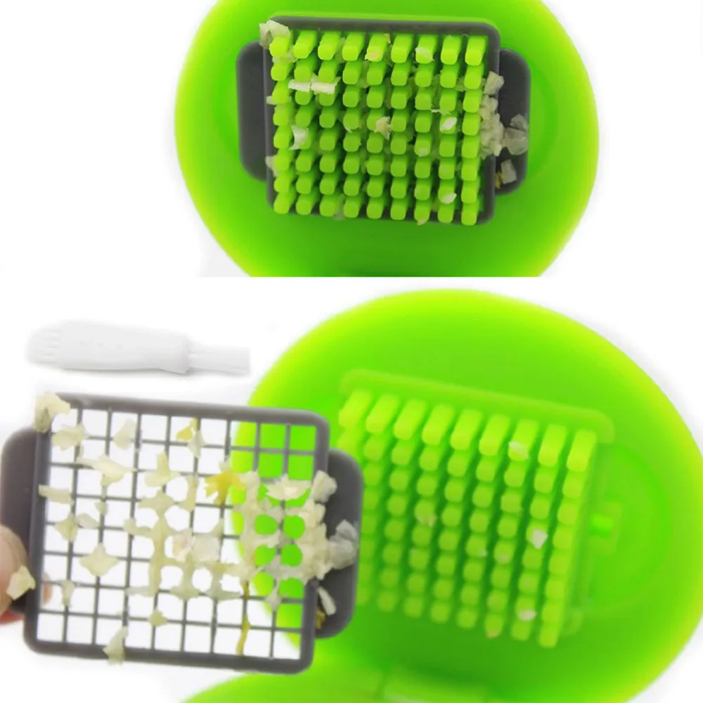 Kitchen Vegetable Tools Mini Garlic Press Presser Onion Chopper Mincer Slicer Dicer Grater | Дом и сад