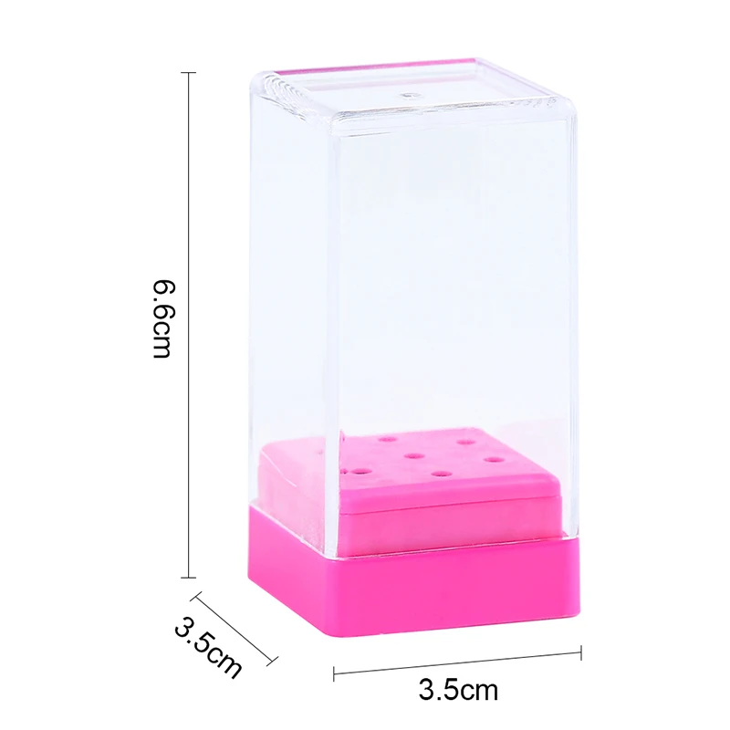 7 шт./компл. цветные сверла для дизайна ногтей шлифовка удаление пальцев УФ-гель