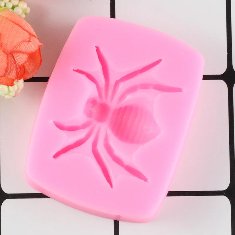 Sugarcraft Spider силиконовая форма помадка инструменты для украшения торта инструмент
