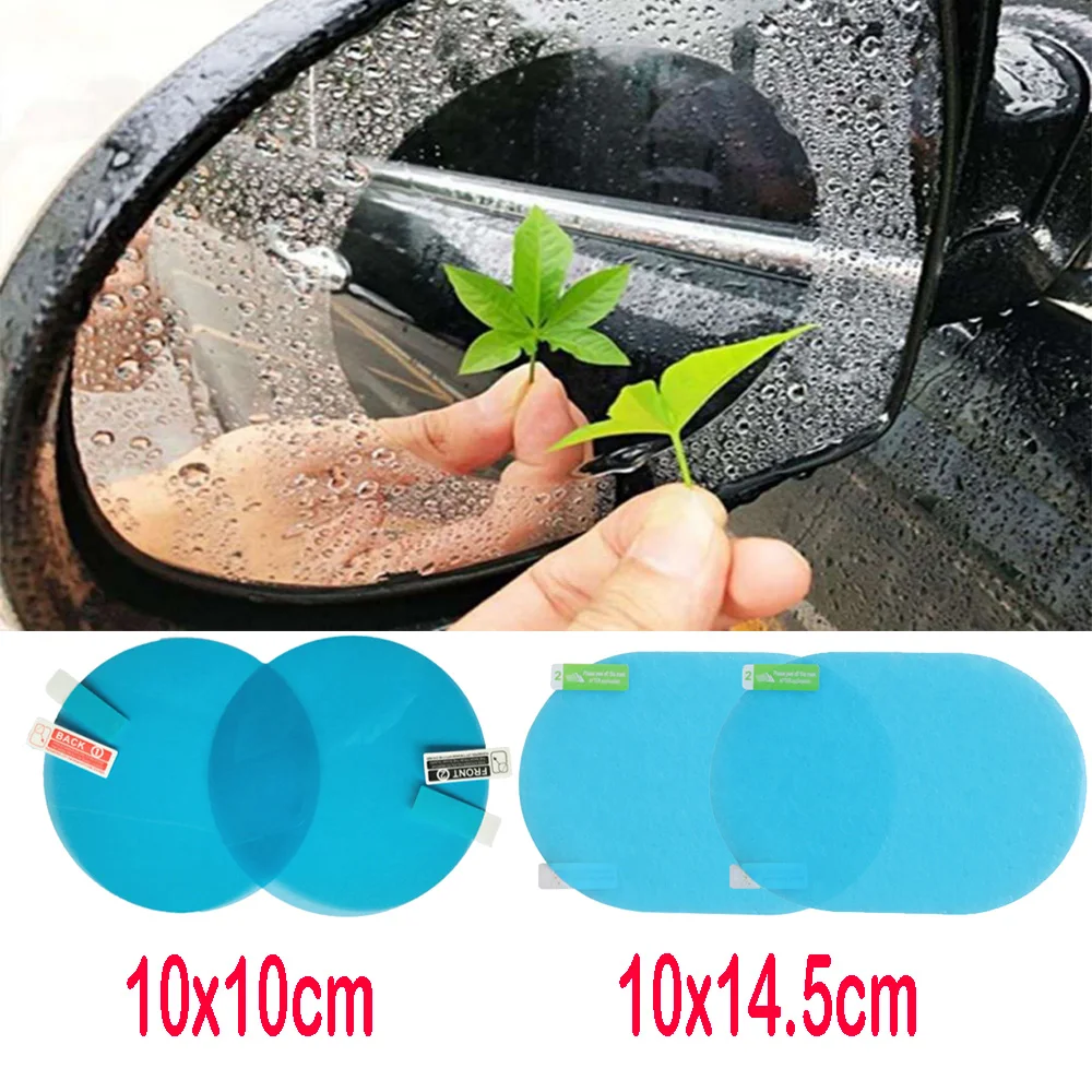 2 шт. автомобиля анти воды туман фильм незапотевающий Nano покрытия непромокаемые