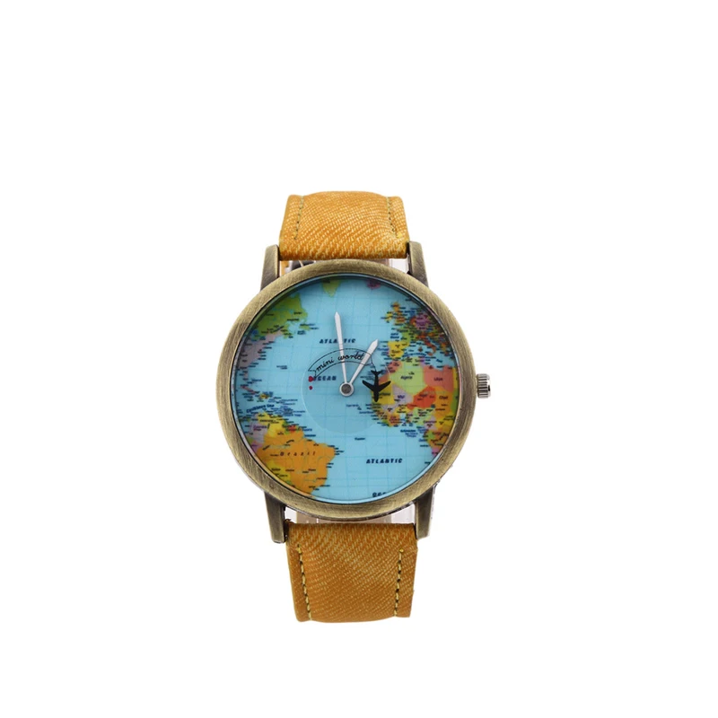 

TIke Toker,Watches Fashion Global Travel By Plane Map Women Dress watches women fashion luxury watch montres femme 11