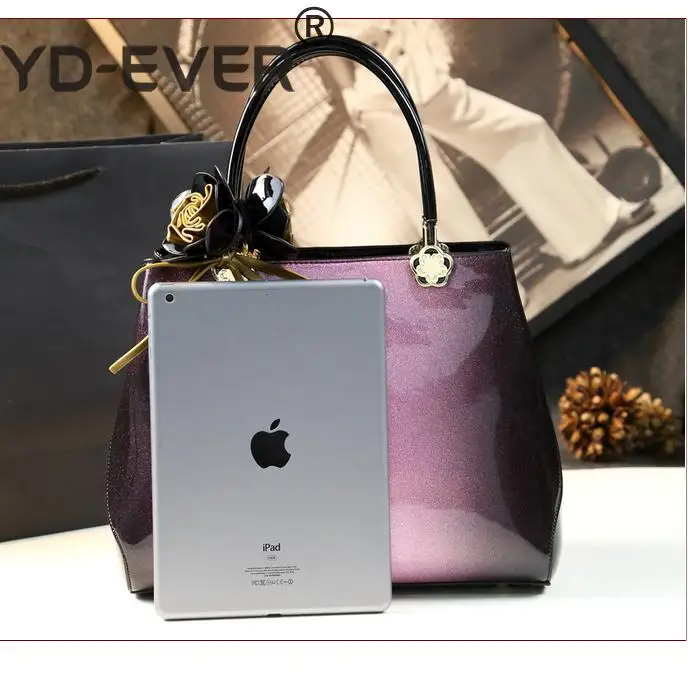 Роскошные сумки женские дизайнер высокого качества из лакированной кожи tote