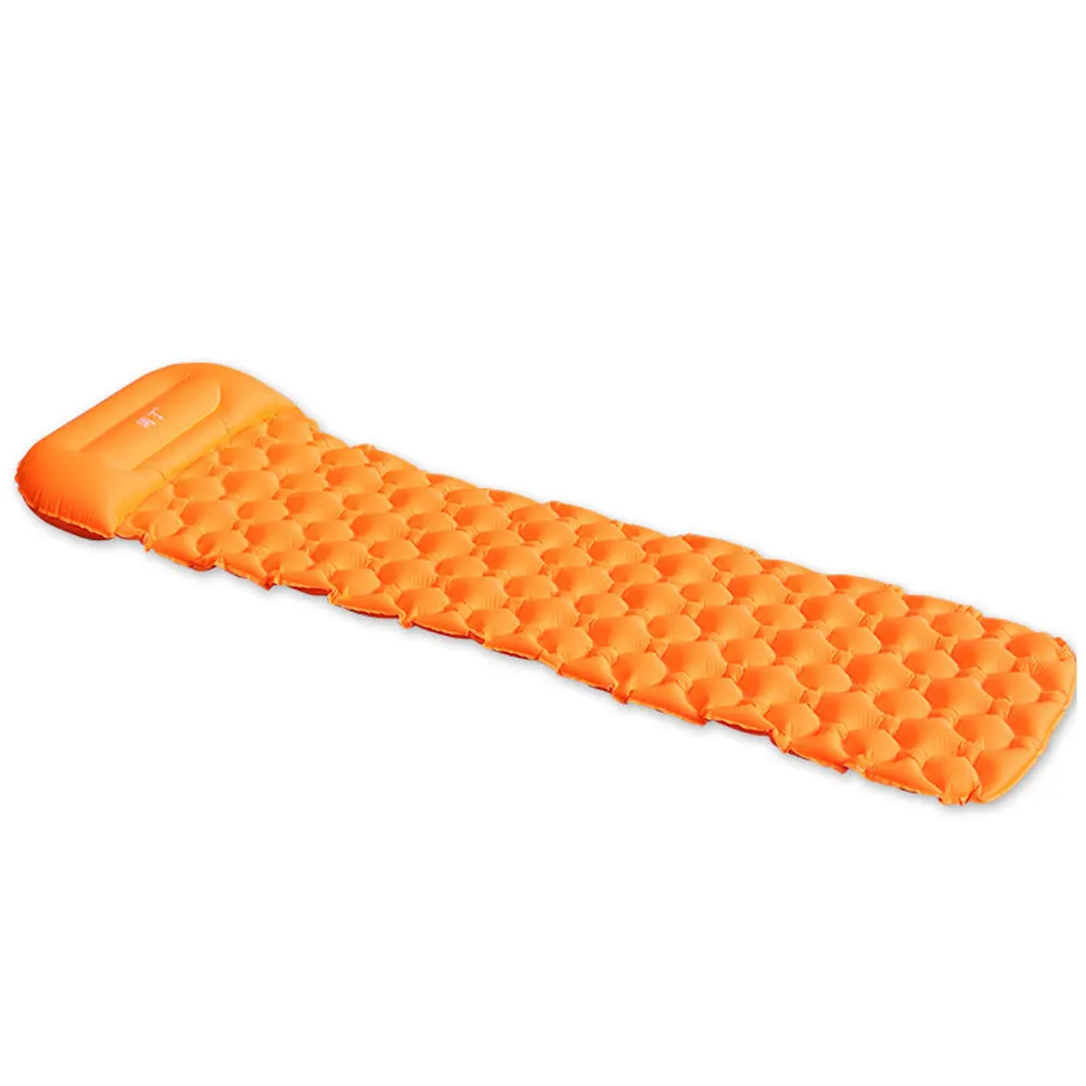 Pad Air Mattresses Portable Backpacking Inflatable Sleeping Ultralight Compact Camping Mat Travel Beach Roll Outdoor For Hiking |