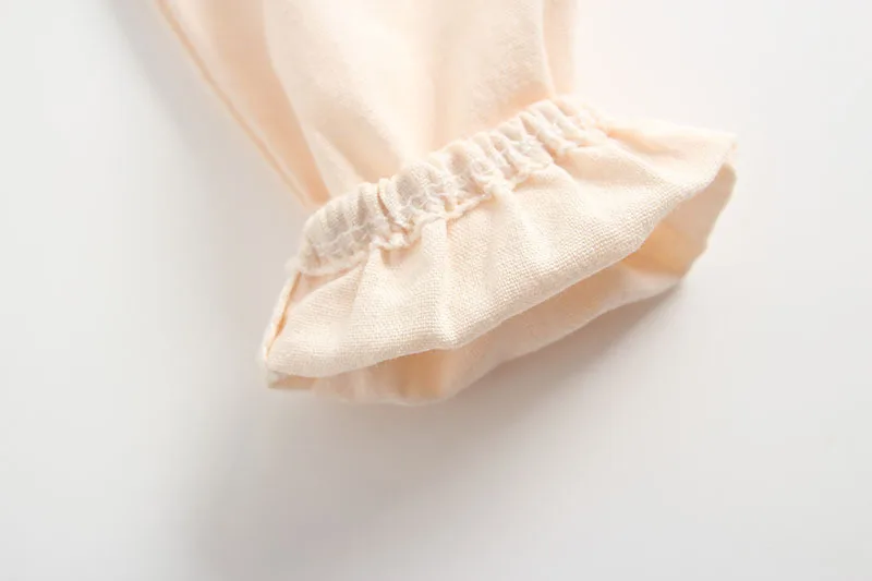 Одежда для маленьких девочек сезон лето осень детские комбинезоны комбинезон с