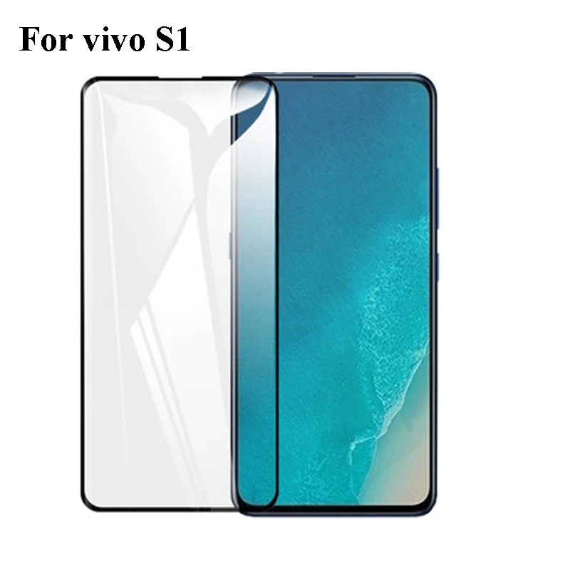 Закаленное стекло с полным покрытием для Vivo S1 Защитная пленка экрана S1|Защитные