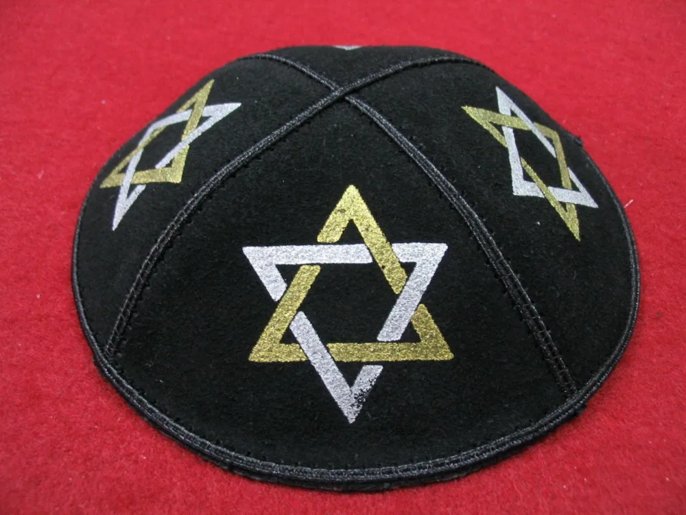 Кожаный чехол KIPPAH из замши с принтом еврейская кипа кожаный YARMULKE KIPPAH|jewish kippah|kippah |
