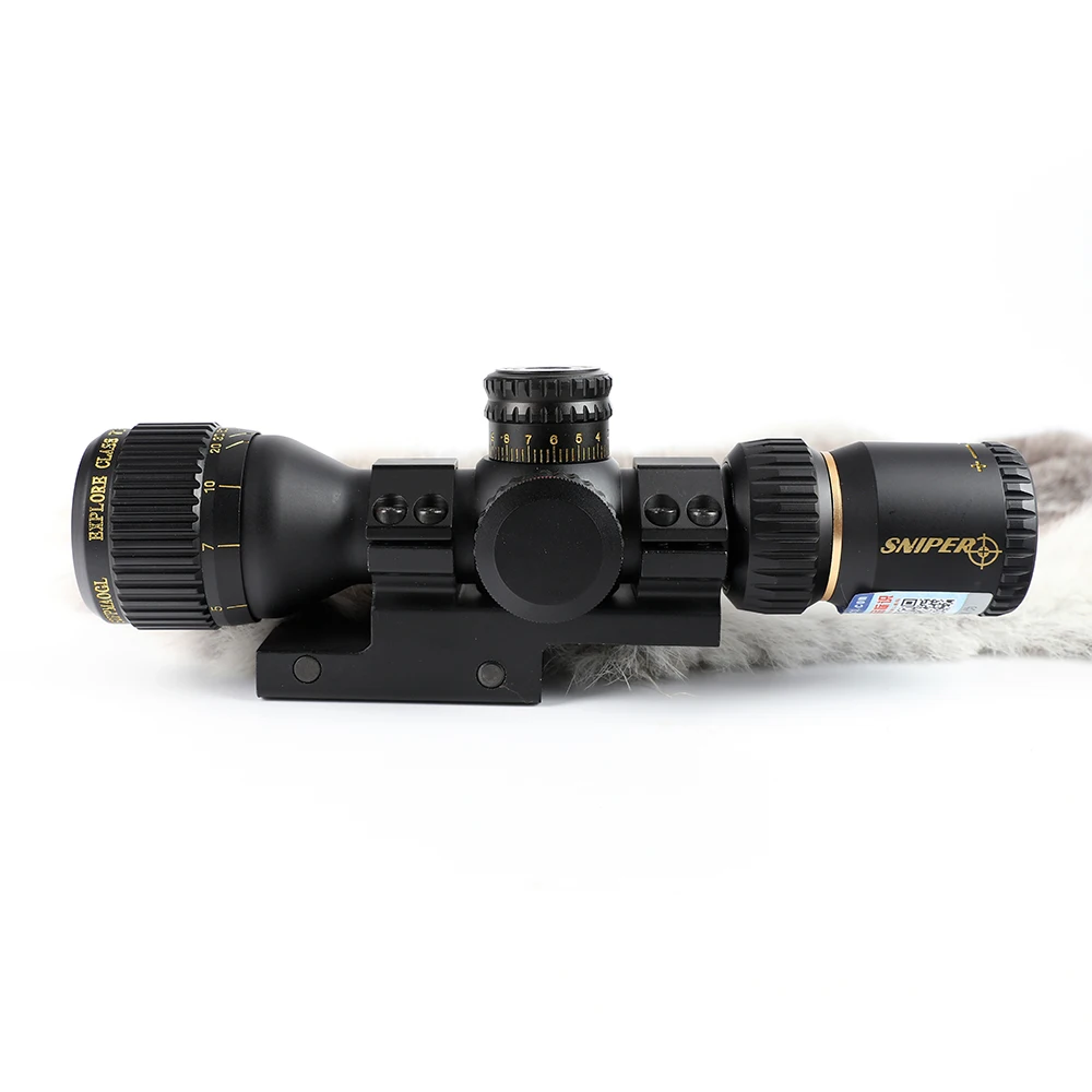Снайпер VT 3 12X32 компактный Красный лазерный прицел RiflescopesFirst фокальный охотничий