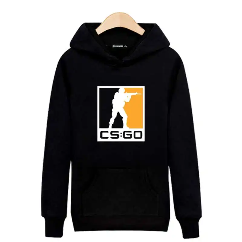 CS GO Hot Sale Cotton Trendy Hooded Hoodies with Harajuku Sweatshirt Men Luxury Brand in Mens and Sweatshirts Hip Hop | Мужская одежда