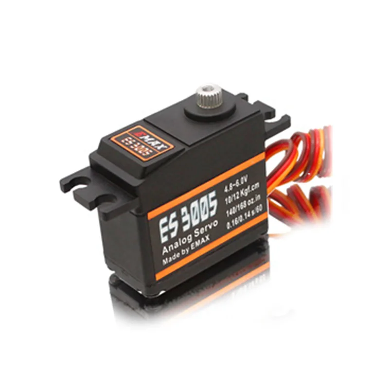 EMAX ES3005 42g металлический Аналоговый сервопривод для RC самолета водонепроницаемый