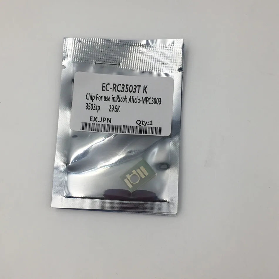 4 шт. тонер чип MPC3003 для Ricoh MP C3003 C3503 C3003SP C3503SP картридж MPC3003sp mpc3503sp чип|Чип картриджа|