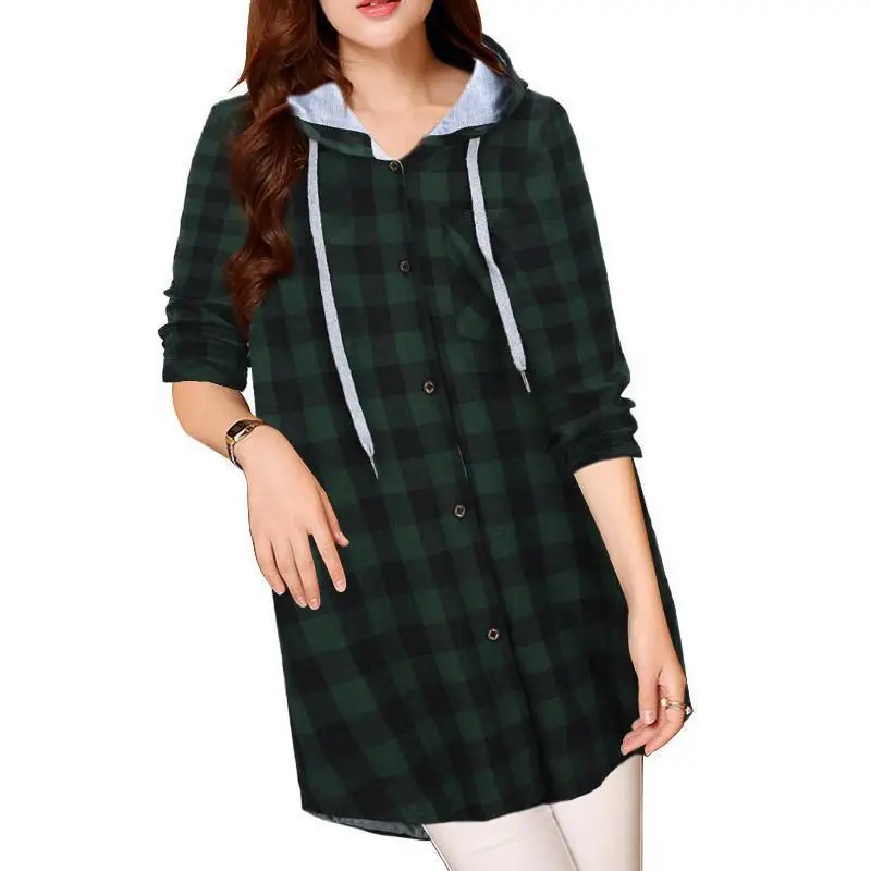 NFIVE бренд 2018 Женские клетчатые повседневные пальто новый зимний хлопковый свитер