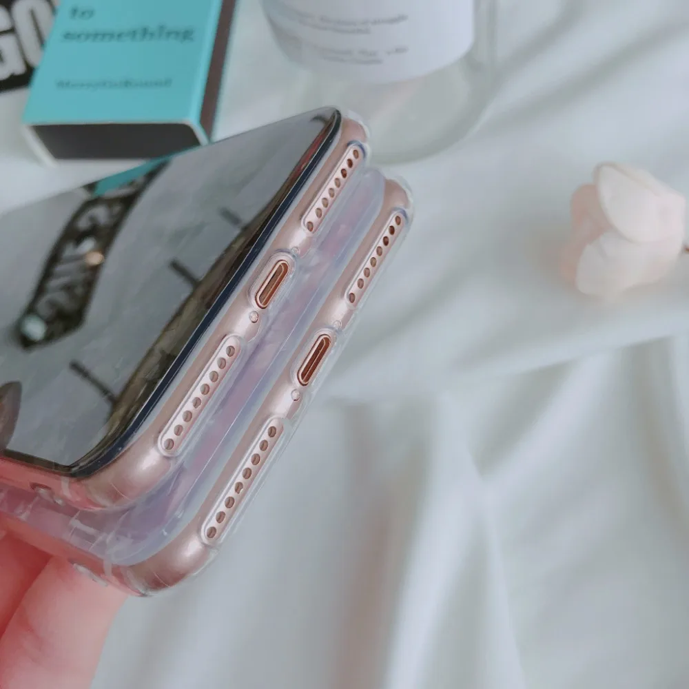 FTAIDKJ Модный милый морской чехол для iPhone X 7 8 Plus Роскошный мягкий IMD карамельный