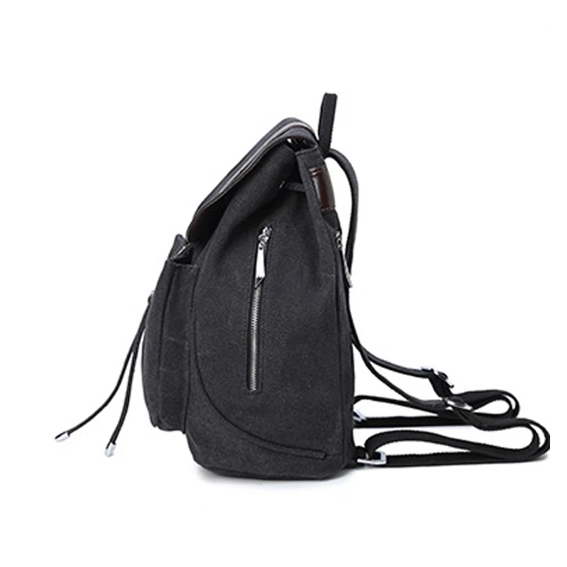 Классический Винтаж Для женщин мешок холщовый рюкзак мода новый двойной сумка