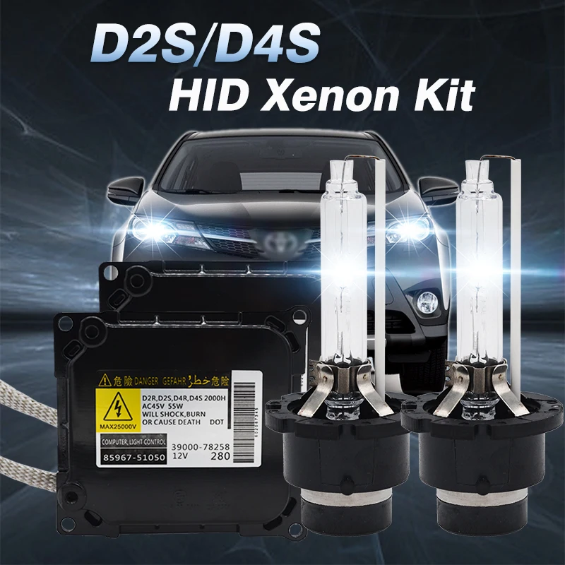 2020 Новый 55 Вт D4S оригинальный сменный комплект hid для Alpahrd Previa Solara Venza Crown Rav4 Reiz 3 0