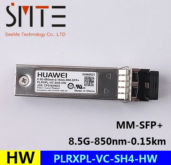 

Оригинальный HW PLRXPL-VC-SH4-HW 8G-850nm-0.14km-MM-SFP + оптический модуль