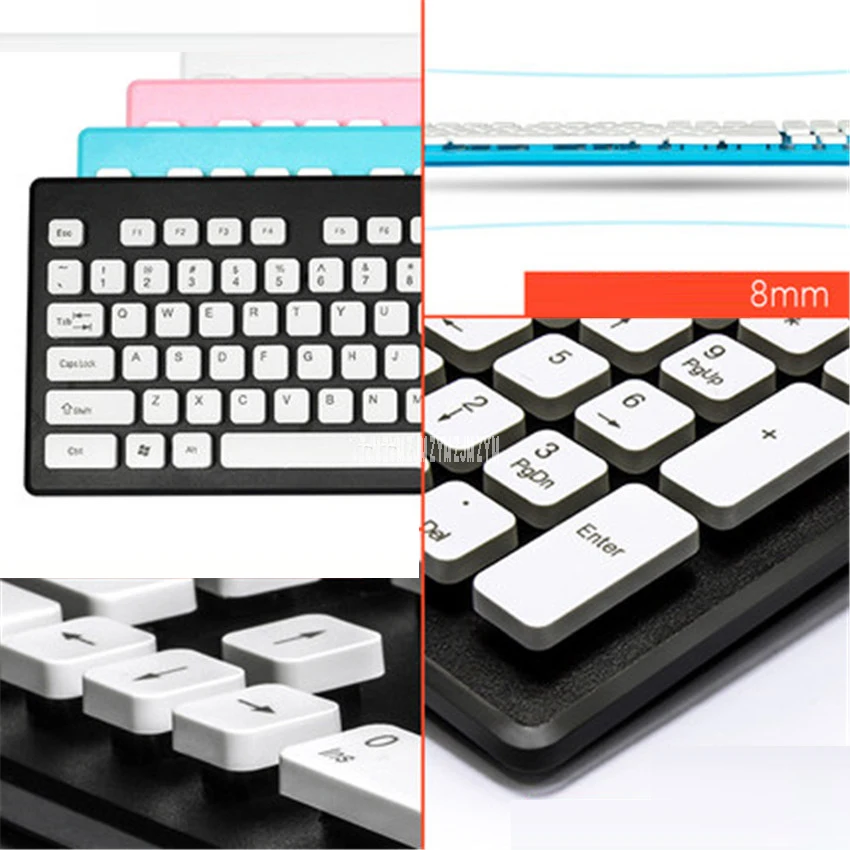 Клавиатура K1808 Проводная USB 104 клавиш белая | Компьютеры и офис