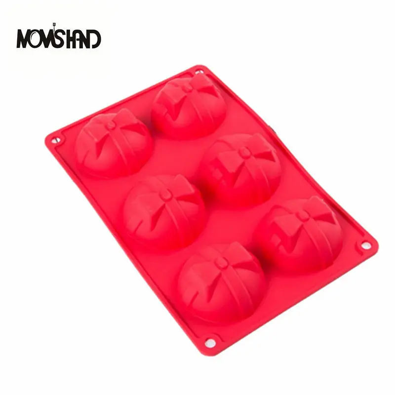 Форма силиконовая для маффинов 6 ячеек 100%|mold air|pan ovenmold hand |